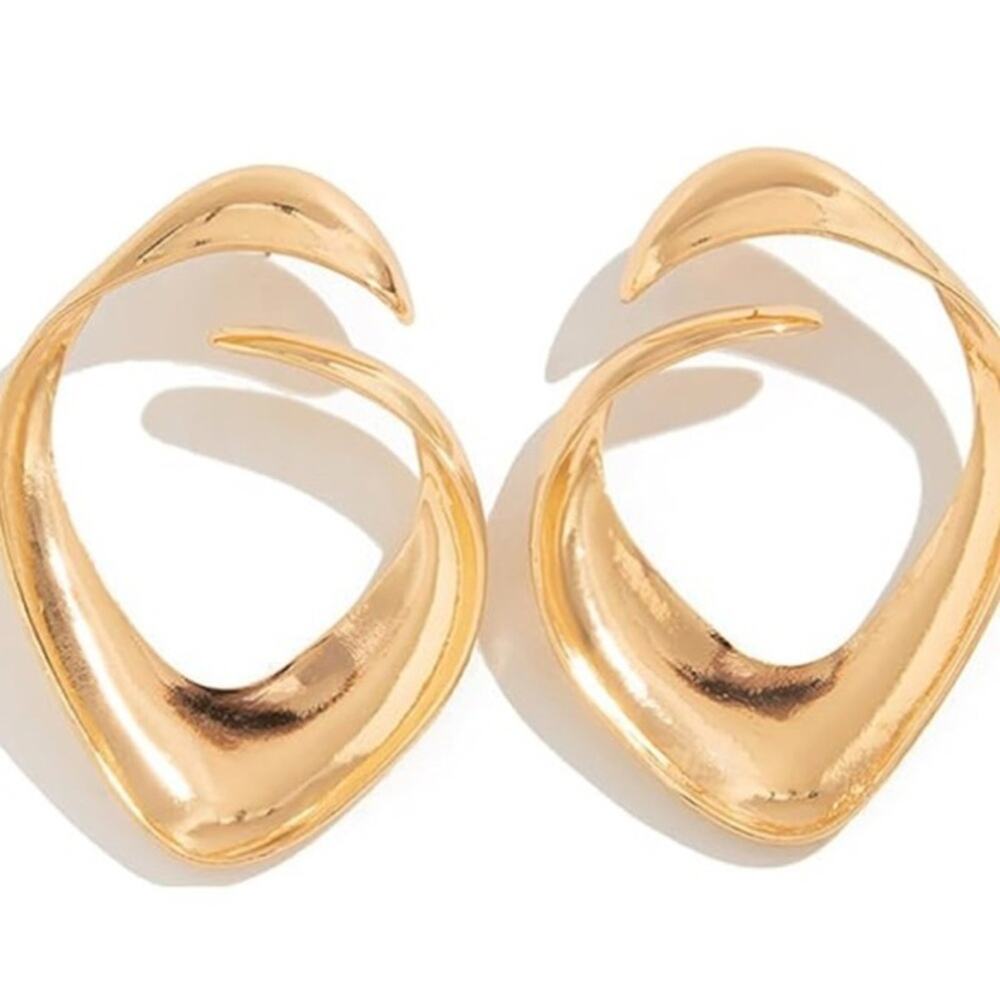 Chunky Gold Earrings